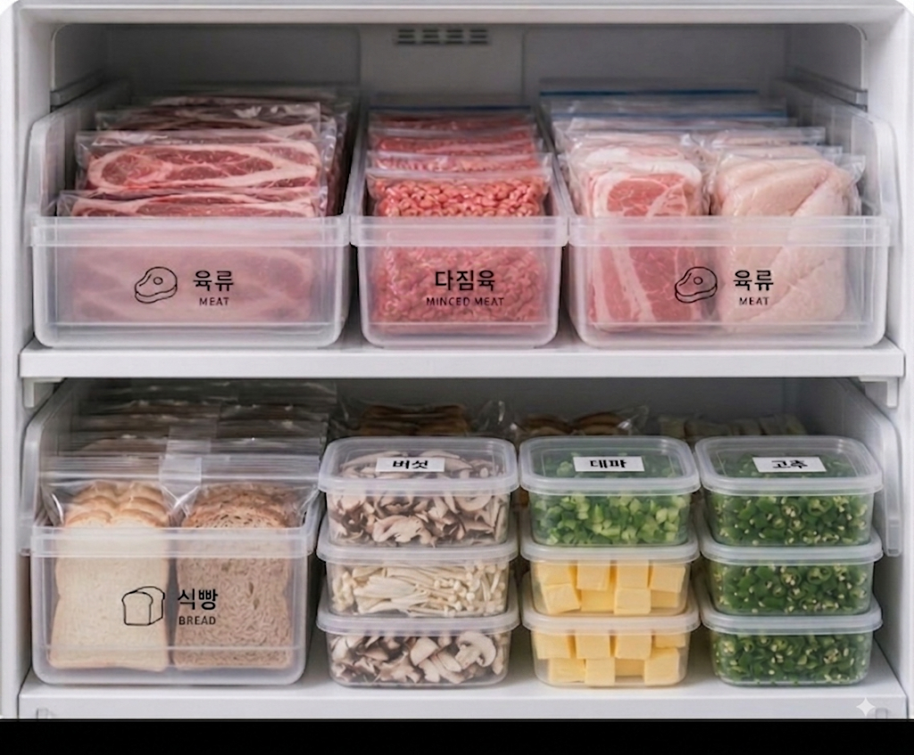 소분하여 보관하기 좋은 냉동실 식재료 BEST 10 1 소분하여 보관하기 좋은 냉동실 식재료 이미지